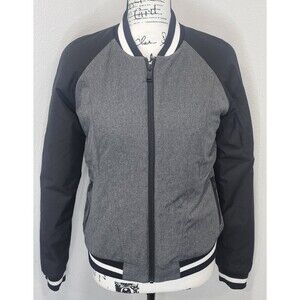 The North Face Bomber Jacket Womens S Casual Colorblock Full Zip Pockets New